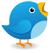 Twitter bird yelling